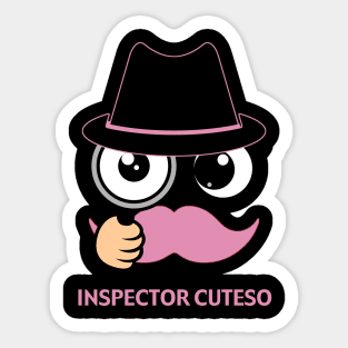 Inspector Cuteso Sticker